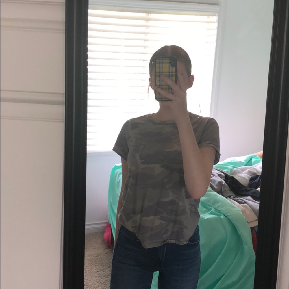 short sleeve camo t-shirt